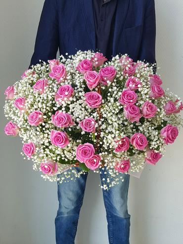 Цветы с доставкой Розовые облака