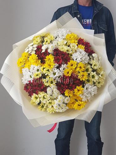 Цветы с доставкой Букет хризантем