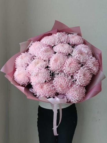 Цветы с доставкой Хризантема розовая