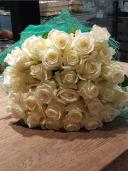 Букет из 29 белой розы