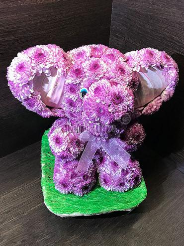 Букет цветов Слоненок