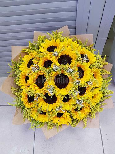 Букет цветов Солнечное настроение