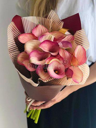 Букет цветов Румяная заря