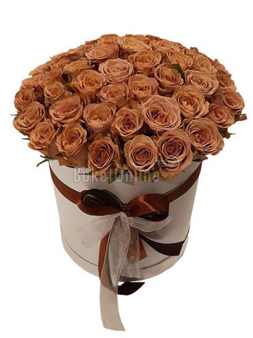 Букет цветов Шоколадный каприз