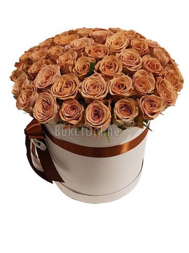 Букет цветов Шоколадный каприз