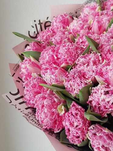 Цветы с доставкой Тюльпаны 51 цветок