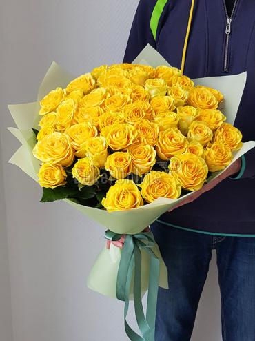 Купить с доставкой Желтые розы