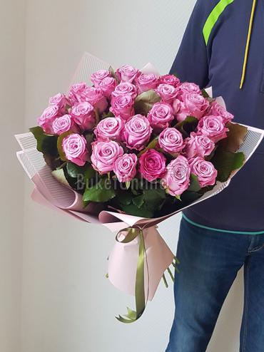 Цветы с доставкой Букет роз ''Формула любви''