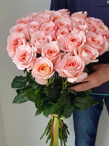 Цветы с доставкой Букет из роз - гигант