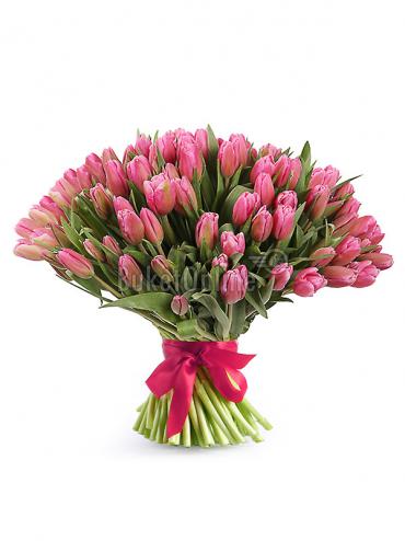 Цветы -  101 тюльпан