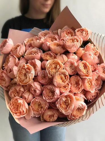 Букет цветов Пионовидная роза ''Джульетта''