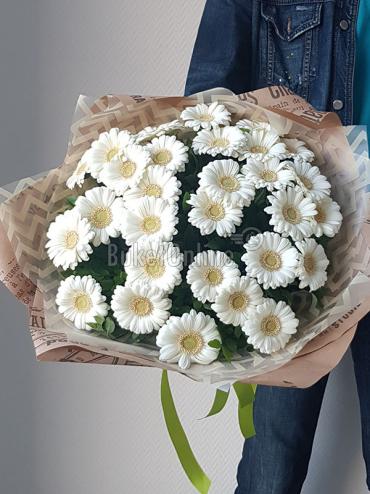 Букет цветов Белые гермини - букет