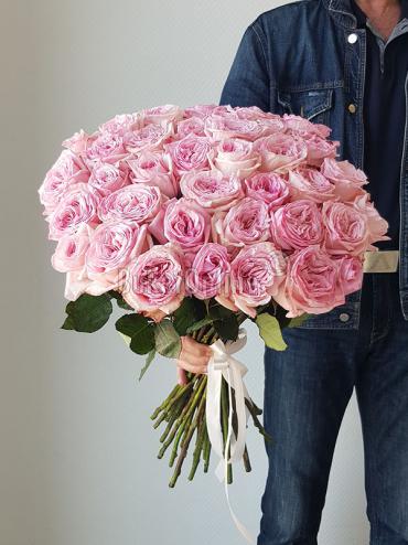 Букет цветов Пионовидная роза Пинк Охара