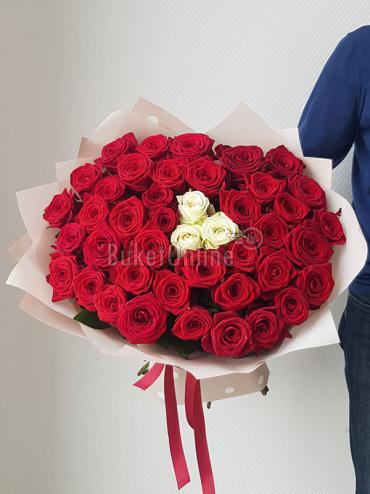 Цветы с доставкой Букет из 43 роз