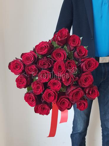 Букет Эквадорские красные розы