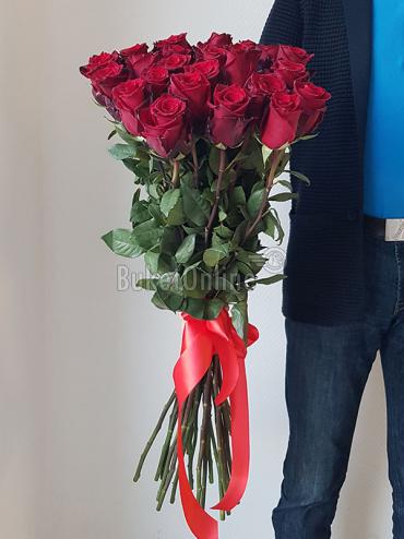 Букет Эквадорские красные розы