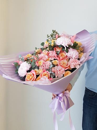 Цветы с доставкой Букет с хризантемой