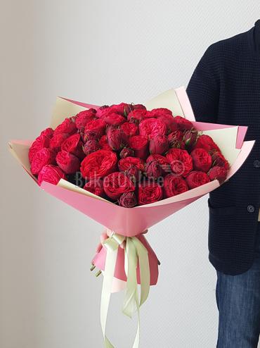 Цветы с доставкой 41 роза Ред Пиано