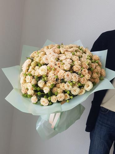 Цветы с доставкой 51 кустовая роза