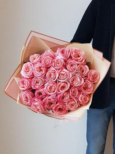 Букет цветов Пионовидные розы