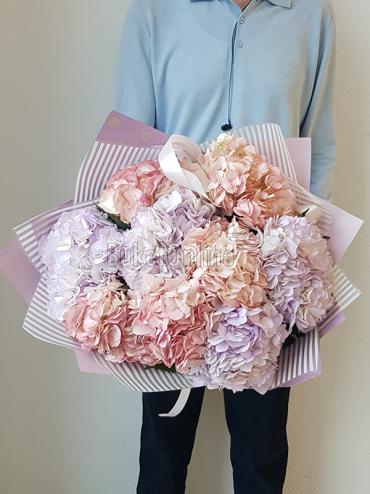 Цветы с доставкой Гортензия - букет цветов