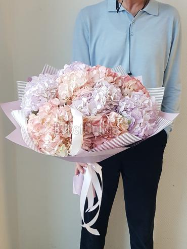 Цветы с доставкой Гортензия - букет цветов