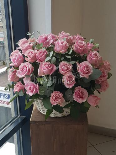 Цветы с доставкой Пич Аваланж - 51 роза